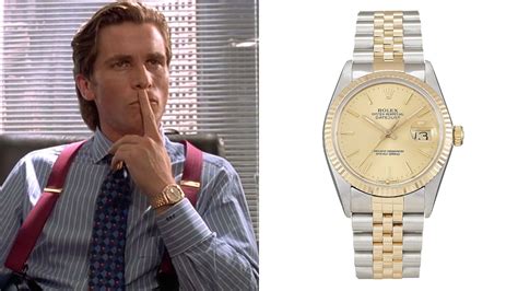 patrick bateman watch Rolex